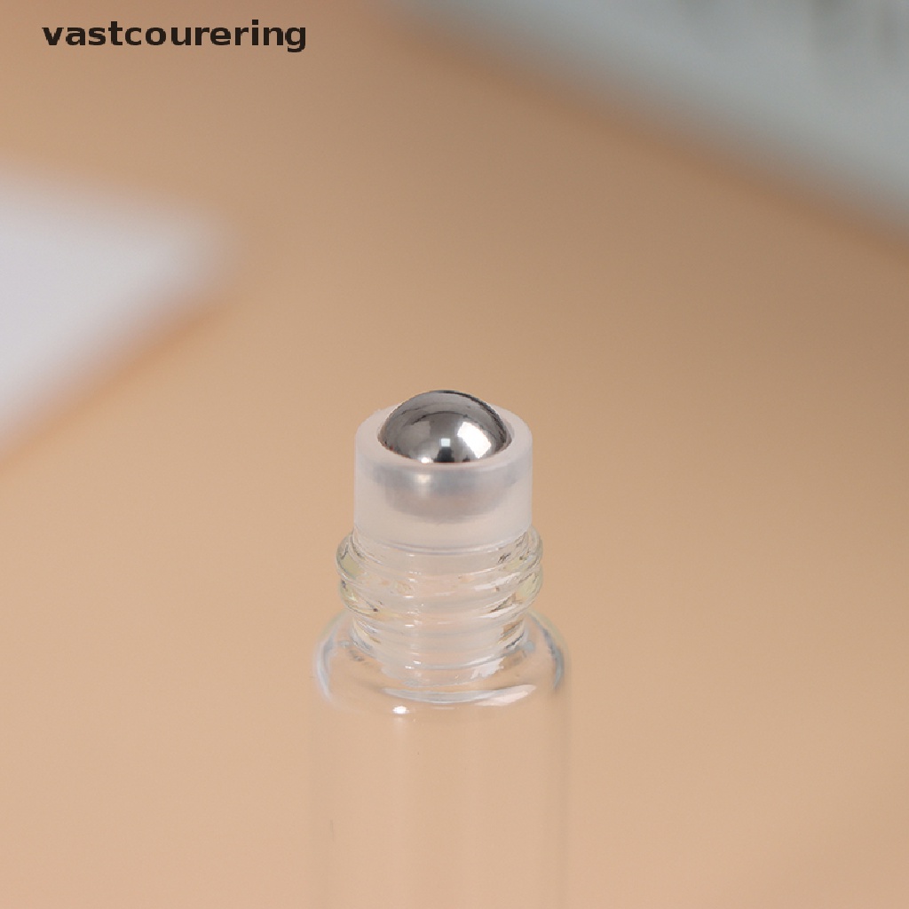 Chai Thủy Tinh Rỗng Đựng Tinh Dầu Thơm Có Thể Cuộn Lại 1 / 2 / 3 / 5 ml