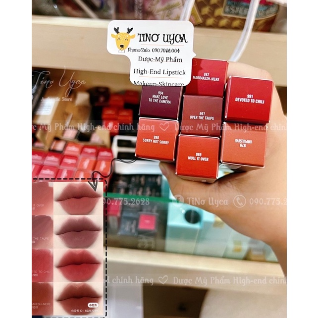 SON KEM LÌ MAC POWDER KISS MÀU MỚI NHẤT