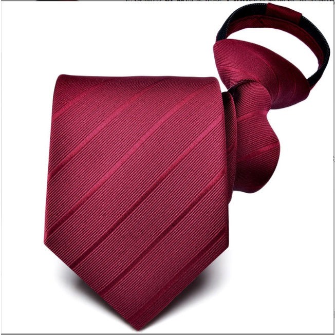 Cà vạt Nam bản to 8cm màu đỏ đậm phong cách lịch sự, chững chạc, Cravat chú rể, Cavat công sở, Calavat dự tiệc CV-865
