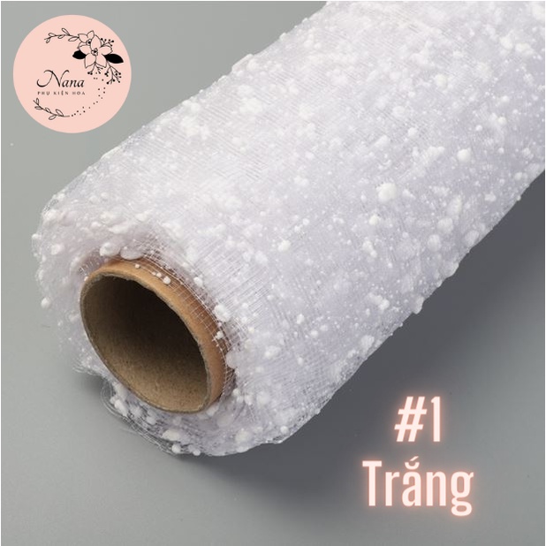 [Cuộn 50cm*3.6m] Lưới Voan Tuyết, Chất Mềm Mịn, Gói Hoa - Bọc Quà, Màu Sắc Đa Dạng