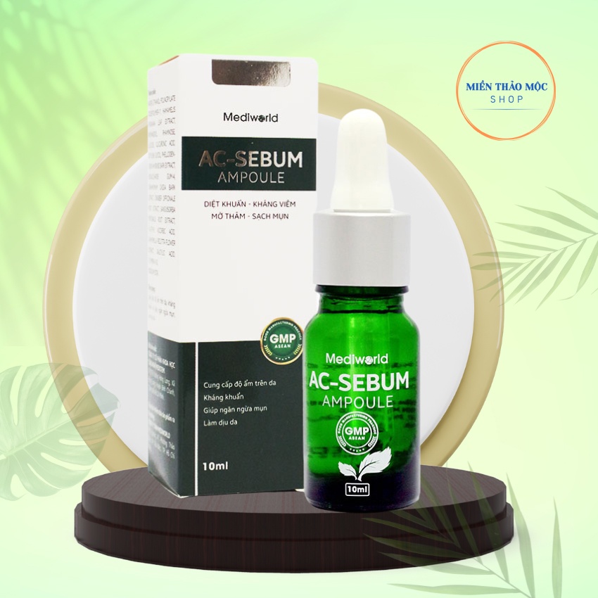 Serum hỗ trợ chăm sóc và ngăn ngừa mụn AC - Sebum Ampoule Mediworld