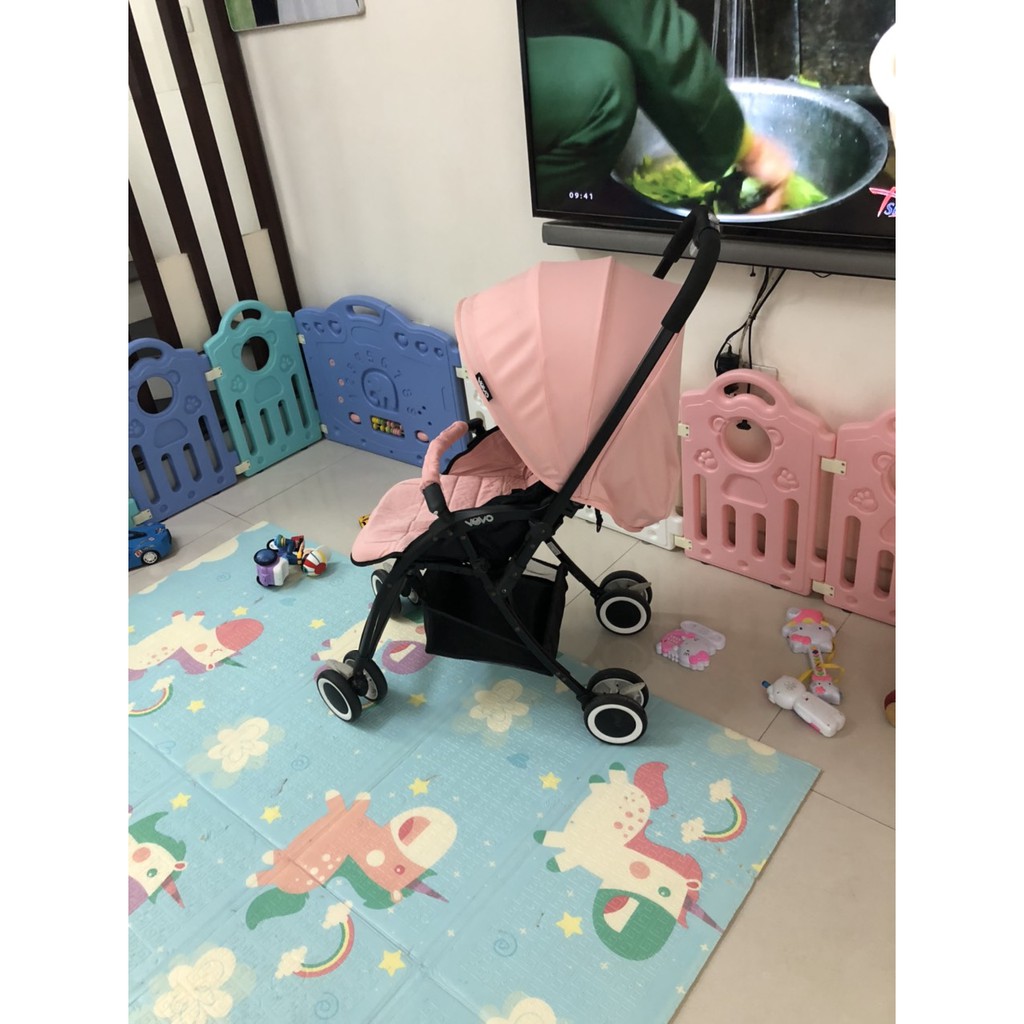 Xe đẩy vovo cho bé, xe 2 chiều 3 tư thế, xe đẩy giá rẻ cho bé, hàng new 95%, xe nhẹ nhàng chắc chắn