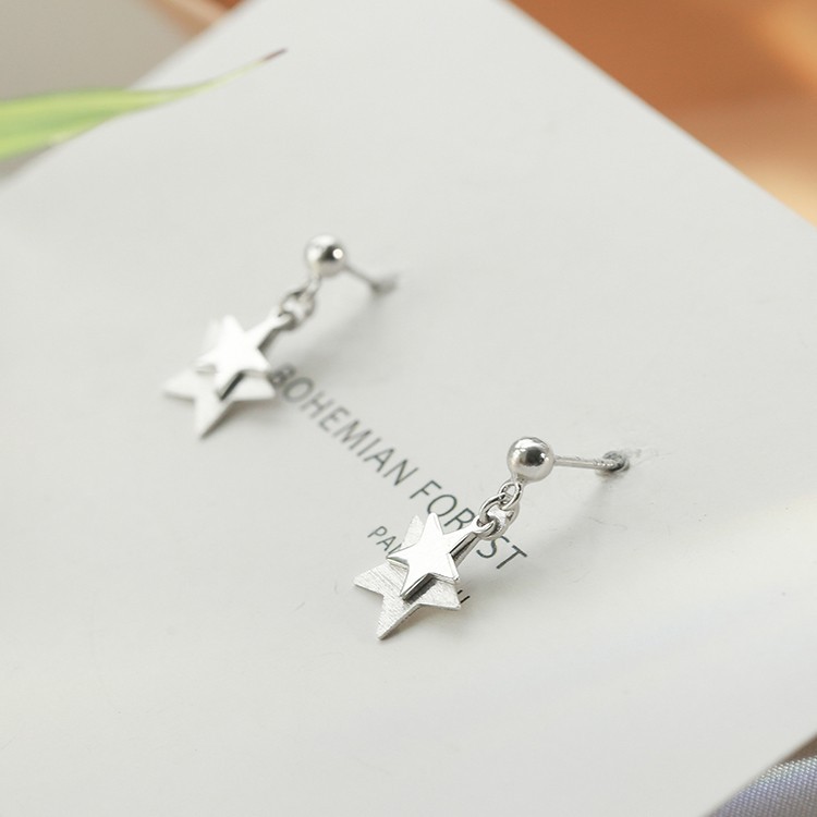 Bông Tai Hình Ngôi Sao Năm Cánh A40