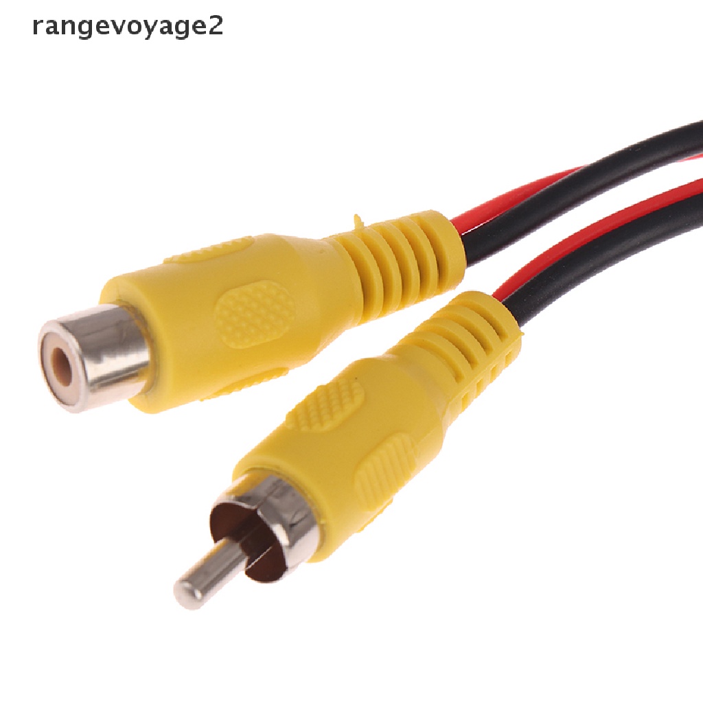 [rangevoyage2] RCA Male Female Car Reverse Rear View Camera Video Extension Cable Cord 6-20M [new] | BigBuy360 - bigbuy360.vn