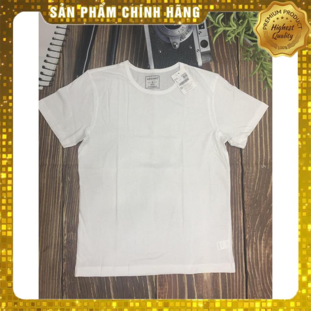 [HOT] Áo Thun Nam Ngắn Tay Aristino Áo Lót Basic Màu trắng Cotton cao cấp mềm mát thoát khí thấm hút mồ hôi | BigBuy360 - bigbuy360.vn