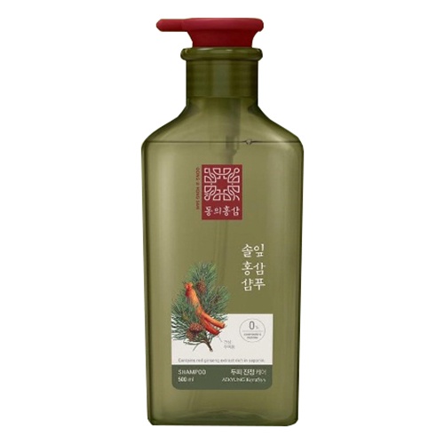 Dầu gôi xả Kerasys Pine Needle hồng sâm và lá thông ngăn ngừa tóc rụng, khô sơ - Dành cho da đầu khô