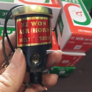 Phụ tùng hùng lỳ Rơ le còi hơi Hàn Quốc xịn 24v