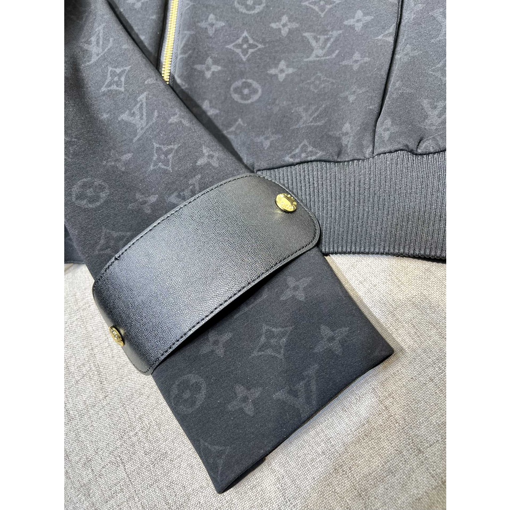 Áo khoác nữ dáng ngắn thời trang cao cấp Louis Vuitton LV họa tiết Monogram