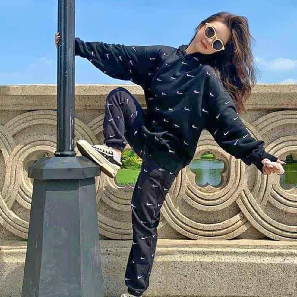 Quần Dài Nỉ Bông Unisex Form Rộng