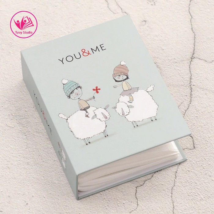 Album ảnh 13x18 đựng 100 ảnh bìa giấy cứng nhiều mẫu bìa mới siêu cute sẵn hàng tại Tú Vy Studio