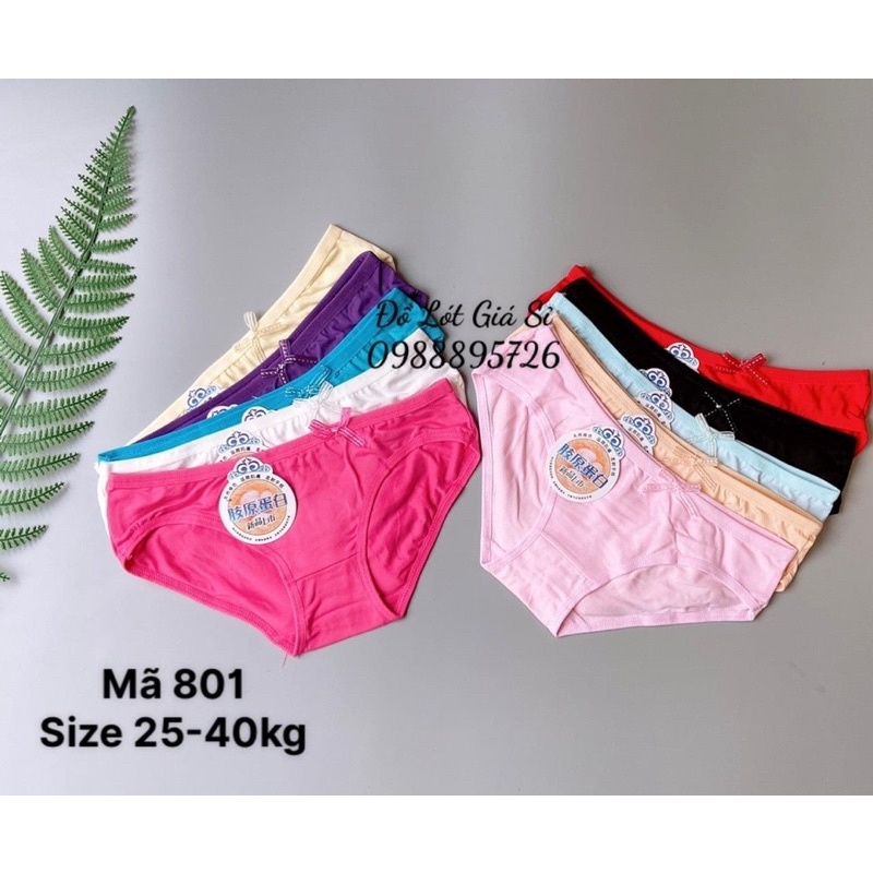 Sét 10 quần cotton đủ cỡ nhỏ lớn chỉ 99k