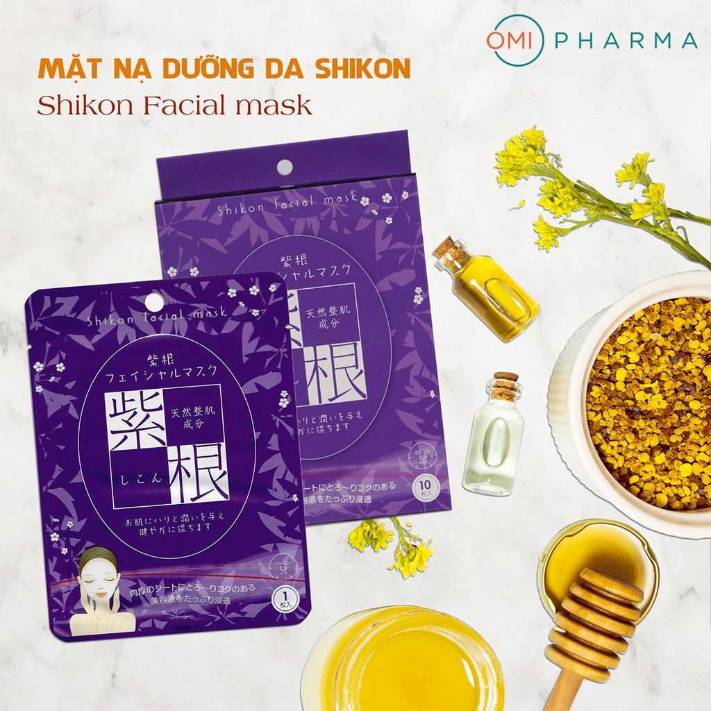 Mặt Nạ Săn Chắc Da Chống Lão Hóa Shikon S Select Nhật Bản (Hộp 10 miếng)