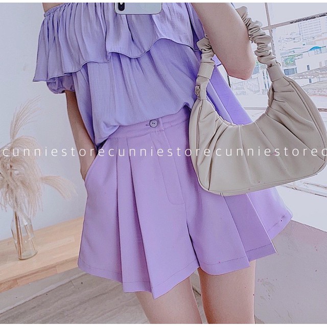 Quần ShortsFREESHIPQuần sooc Xoè Lưng Chun Sau Siêu Xinh DLS69