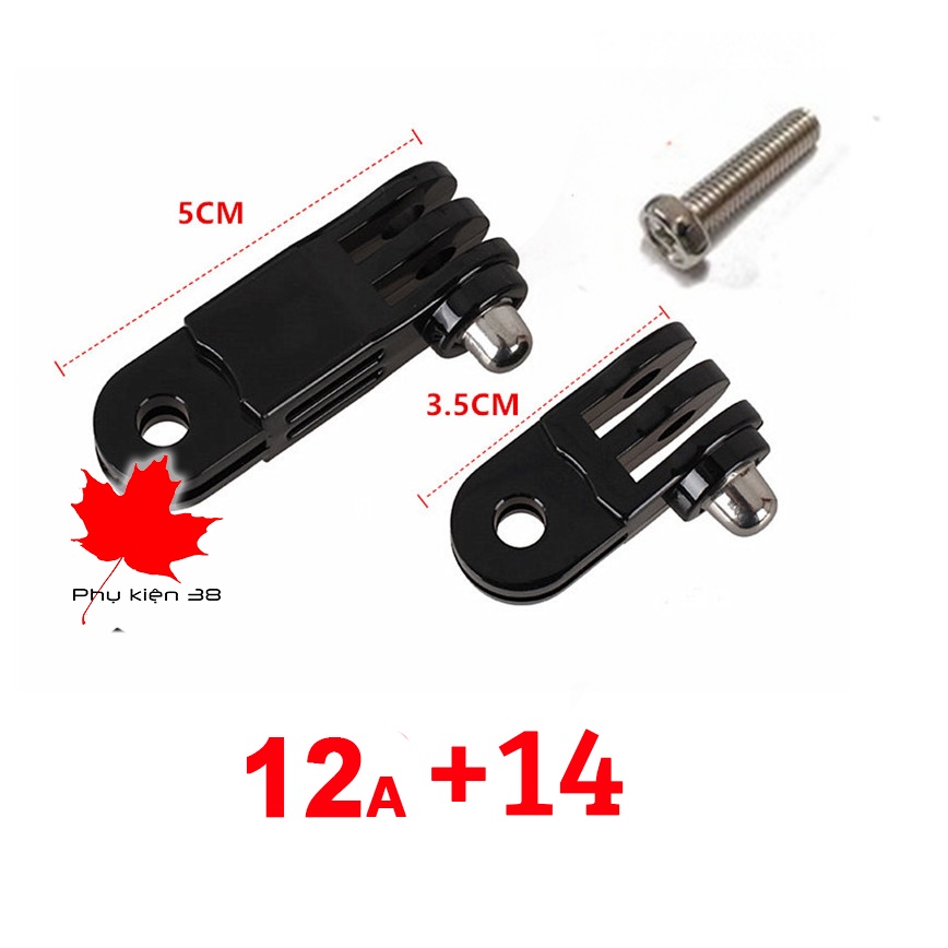 Bộ 16 phụ kiện dùng cho action cam gopro sjcam xiaomi eken insta insta360