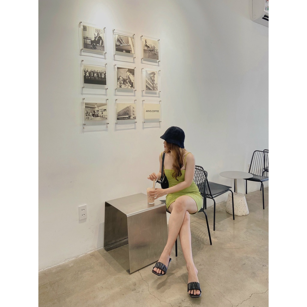ĐẦM BODY THUN 2 DÂY BÔNG LÚA KÈM ẢNH THẬT FULL MÀU