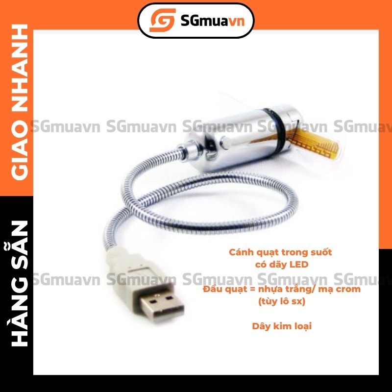 Quạt USB chạy Hình Đồng hồ chữ I LOVE YOU, NICE DAY, Hình Tim, Hình pet