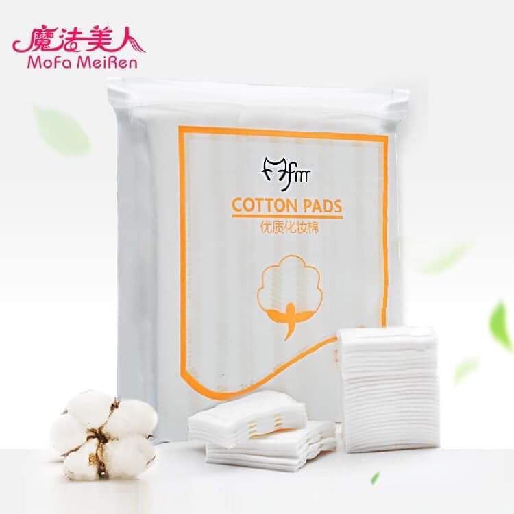 Bông Tẩy Trang COTTON PADS Túi 222 Miếng 100% Bông Tự Nhiên