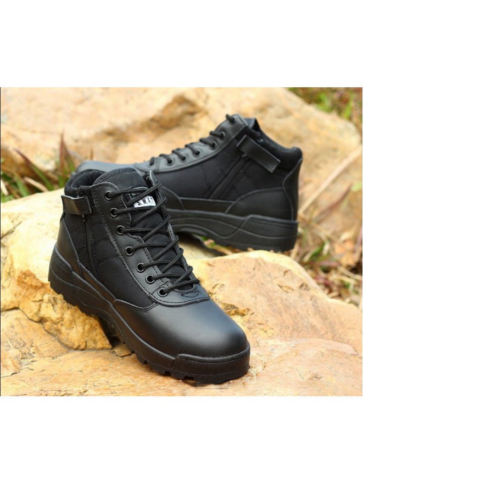 Giày swat cổ thấp - giày nam nữ đi phượt