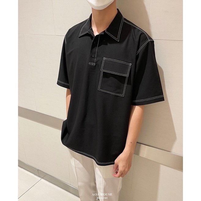 Sơ Mi Viền Tay Ngắn - Alex Short Sleeve Shirt | BigBuy360 - bigbuy360.vn
