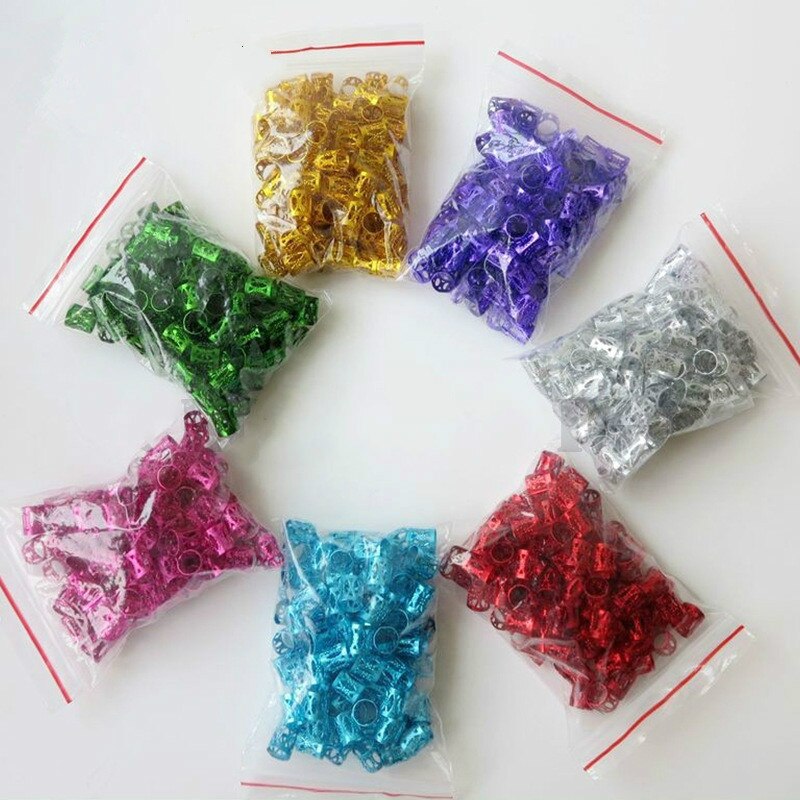 Set 100 Kẹp Tóc Kim Loại Màu Vàng / Bạc Có Thể Điều Chỉnh Kích Cỡ
