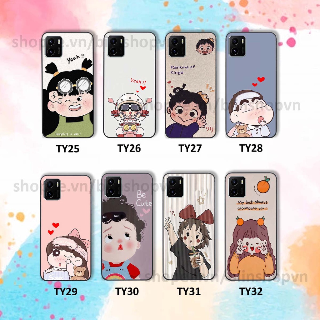 Ốp Vivo Y15s in hình baby siêu dễ thương, ngộ nghĩnh đáng yêu