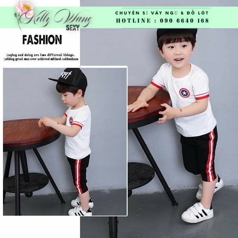 Đồ bộ bé trai -  quần áo trẻ em - KellyWang