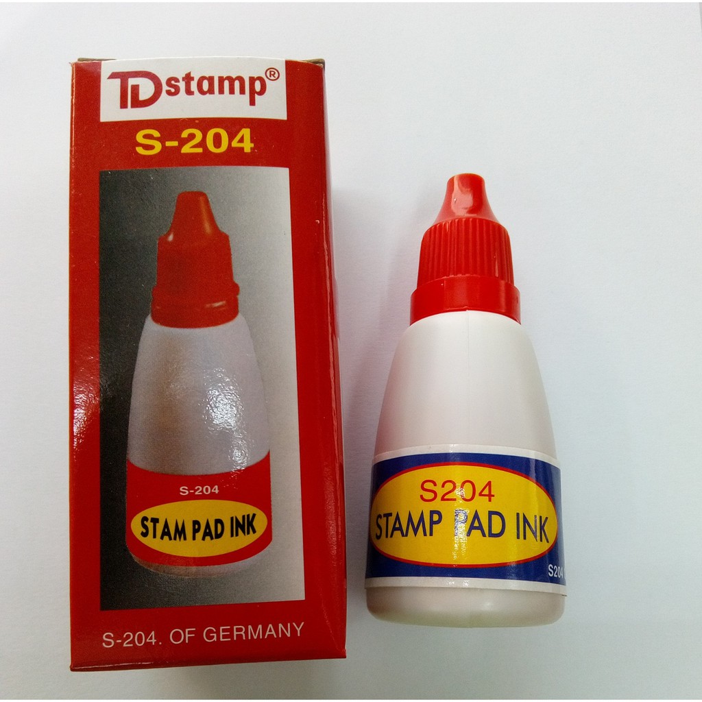 Mực Dấu Việt Nam TDStamp S-204  Dùng Đóng Lên Giấy Stampad ink