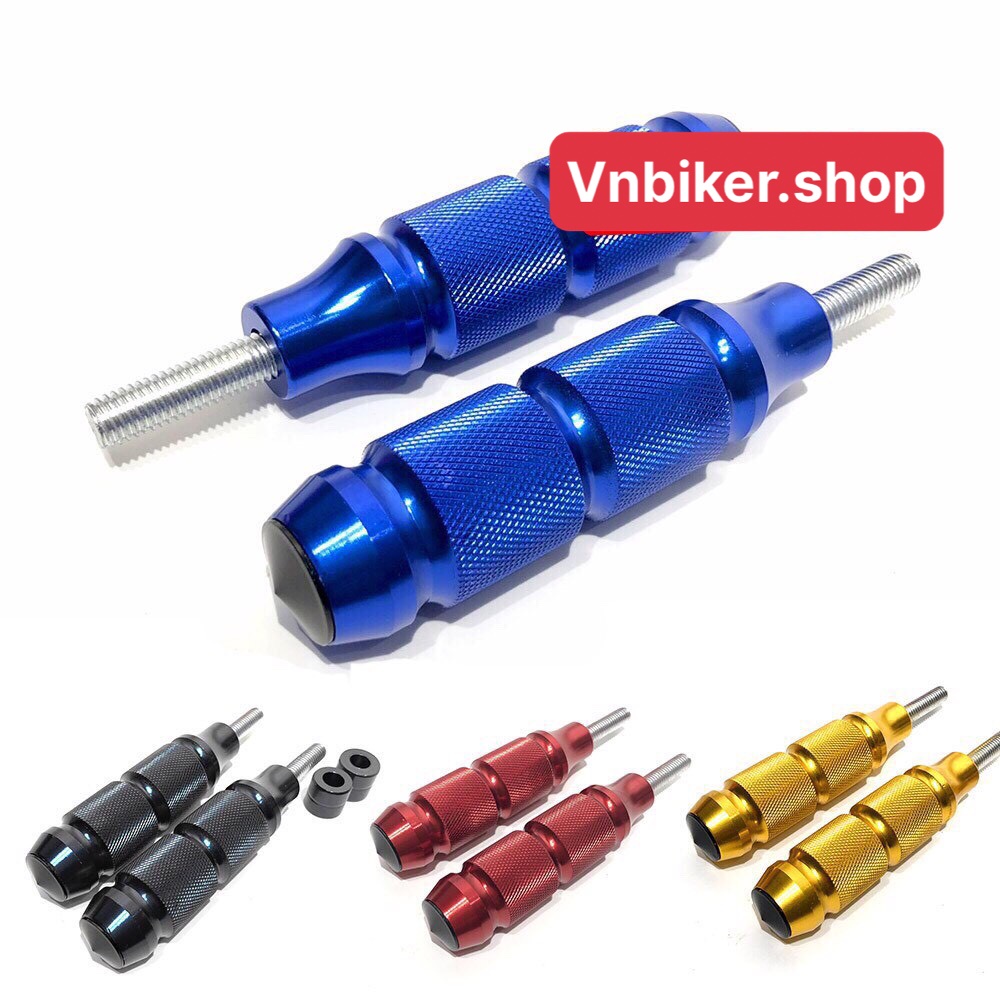 Gù Chống Đổ Sau Xe Máy Nhôm CNC Nguyên Khối