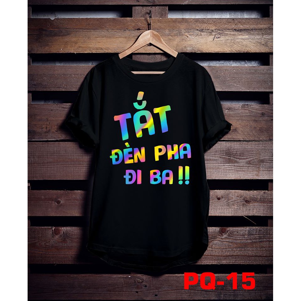 Áo phông phản quang bảy màu Tắt đèn pha đi ba, áo thun nam nữ, quần khaki, quần nữ, sét bộ mặc ở nhà MODY