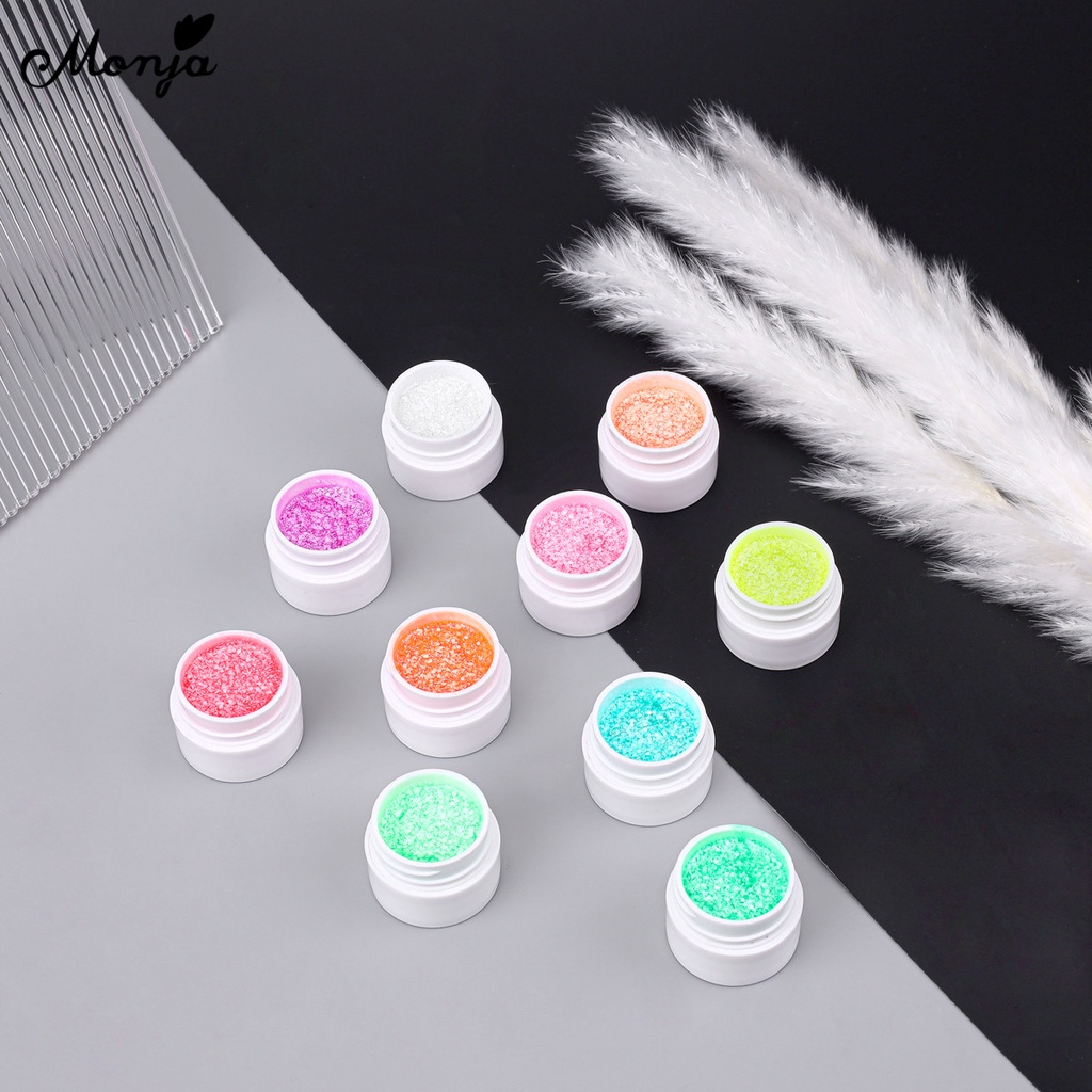 Sơn Móng Tay Gel UV Monja DIY Multi color selection