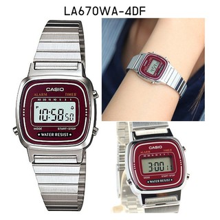 Đồng Hồ Nữ Dây Thép Casio LA670WA-4DF