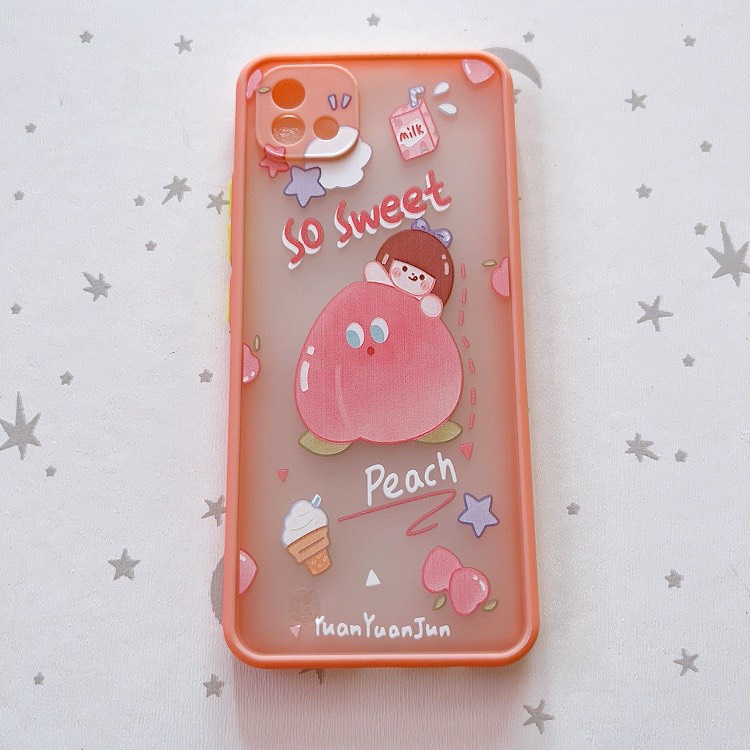 Ốp nhám viền cao su OPPO F9 /A7 / A5S /A12/Oppo A54 4G/Oppo A93/F17 PRO/REALME C20/C11 2021