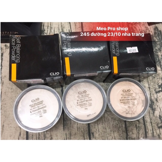 Phấn phủ bột clio( chính hãng )
