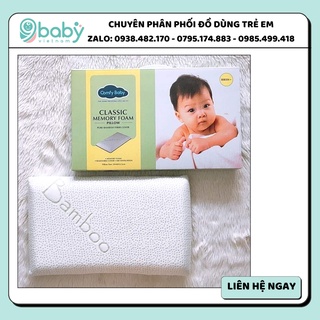 [CHỈ BÁN SỈ] Gối cao su non chống ngạt vỏ sợi tre Bamboo kháng khuẩn tự nhiên, thấm hút mồ hôi tốt Comfybaby