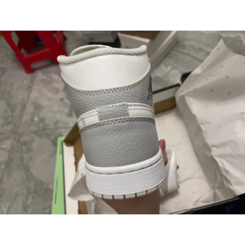 giày Air Jordan 1 Mid White Camo | Bản cao cấp