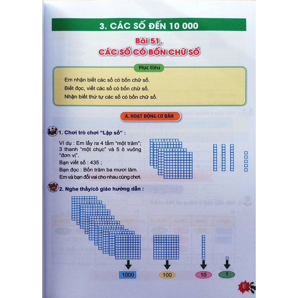 Sách hướng dẫn học Toán 3 - tập hai (sách VNEN): Mã số: T3T42h9-ĐTN