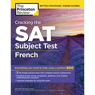 Cracking The Sat French Subject Test, 16th Edition