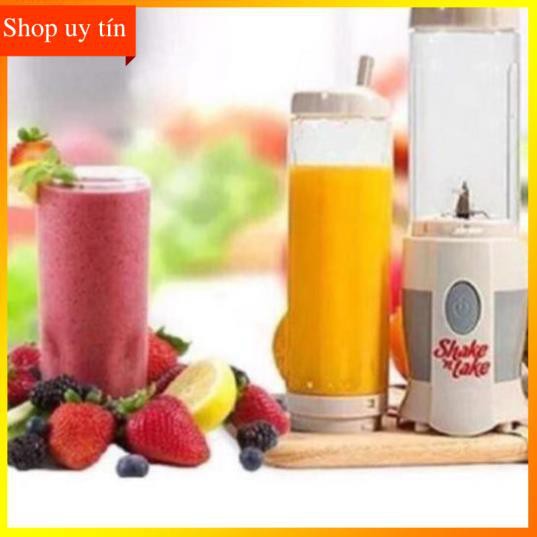 Máy xay sinh tố 2 cối shake and take siêu tiện lợi