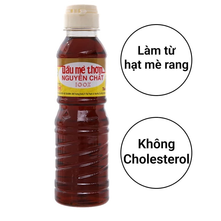 Dầu Mè Thơm Nguyên Chất 100% Chai 250ml