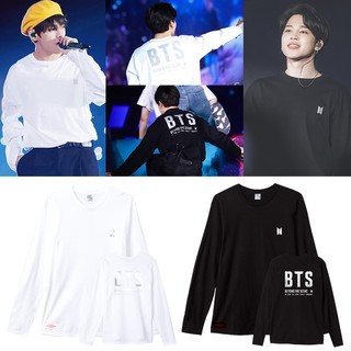 Áo concert BTS Speak Yourself dài tay đen/ trắng
