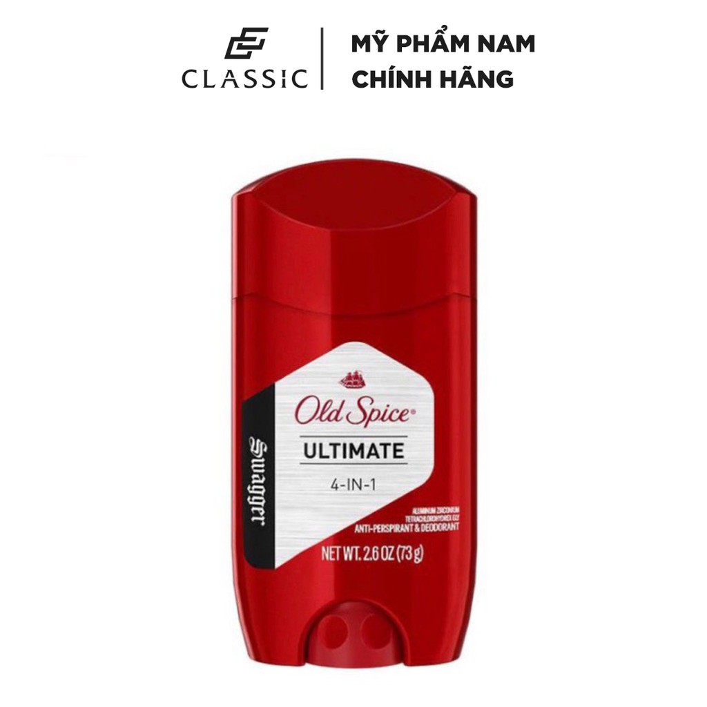 [Mã COS2405 giảm 8% đơn 300K] Lăn Khử Mùi Old Spice Swagger Ultimate 4in1 73g