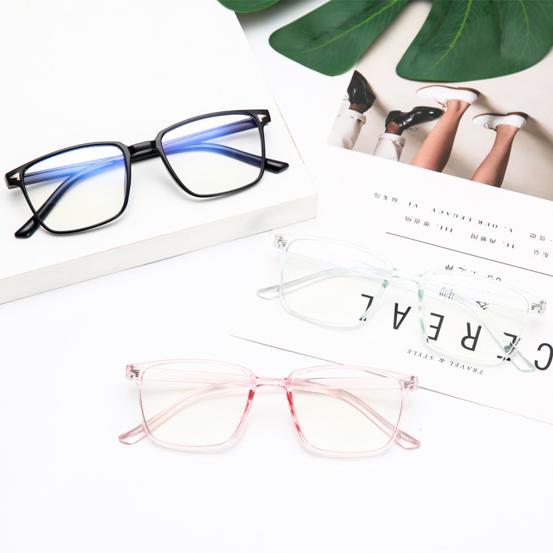 Mắt kính trong suốt chống ánh sáng xanh dành cho nam nữ