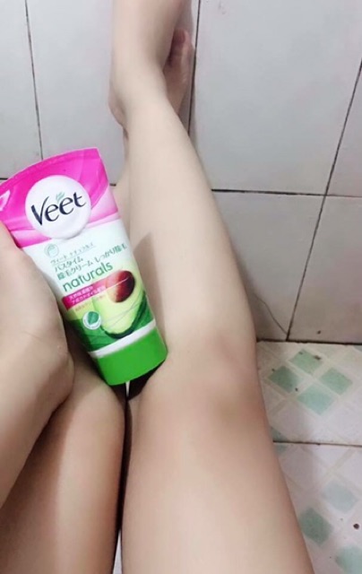 (hàng có bill + video mua tại Nhật) Kem tẩy lông Veet 150g