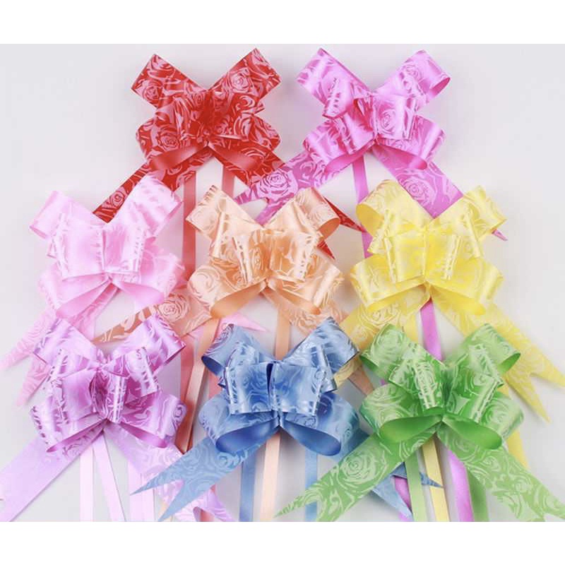 Set 5 Nơ Rút Gói Quà Size 18MM/55MM