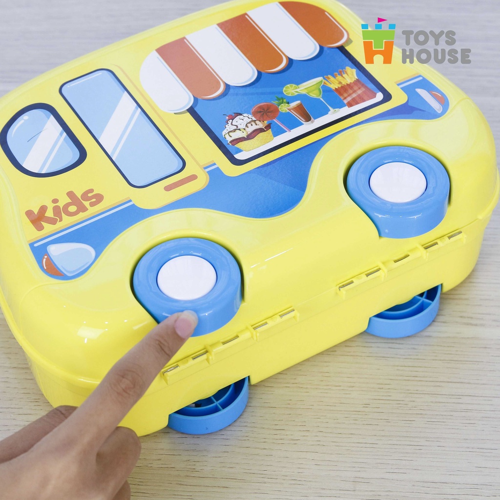 Vali đồ chơi nấu ăn Toyshouse Đồ chơi hướng nghiệp cho bé - hàng chính hãng