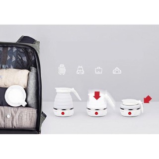 Ấm siêu tốc mini gấp gọn