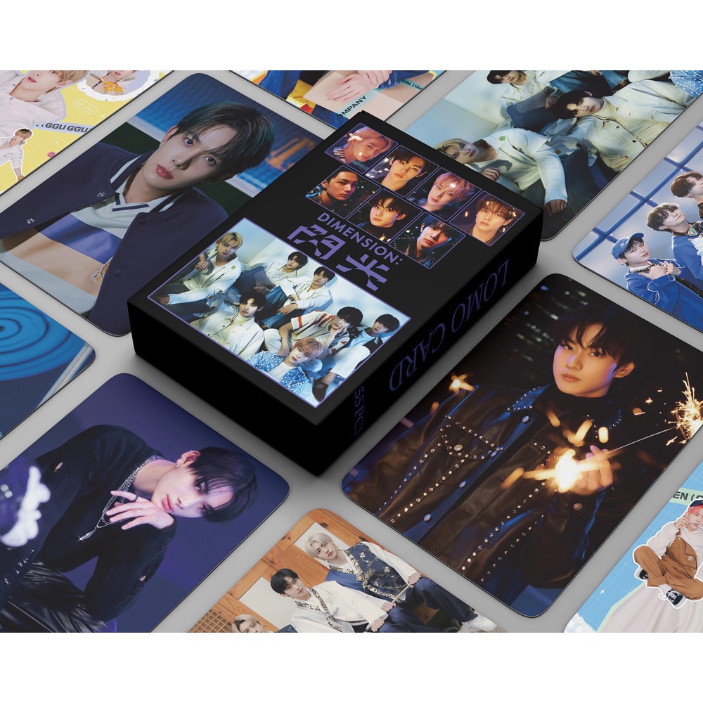 Set 55 Tấm Thẻ Ảnh Lomo Các Thành Viên Nhóm Nhạc Kpop