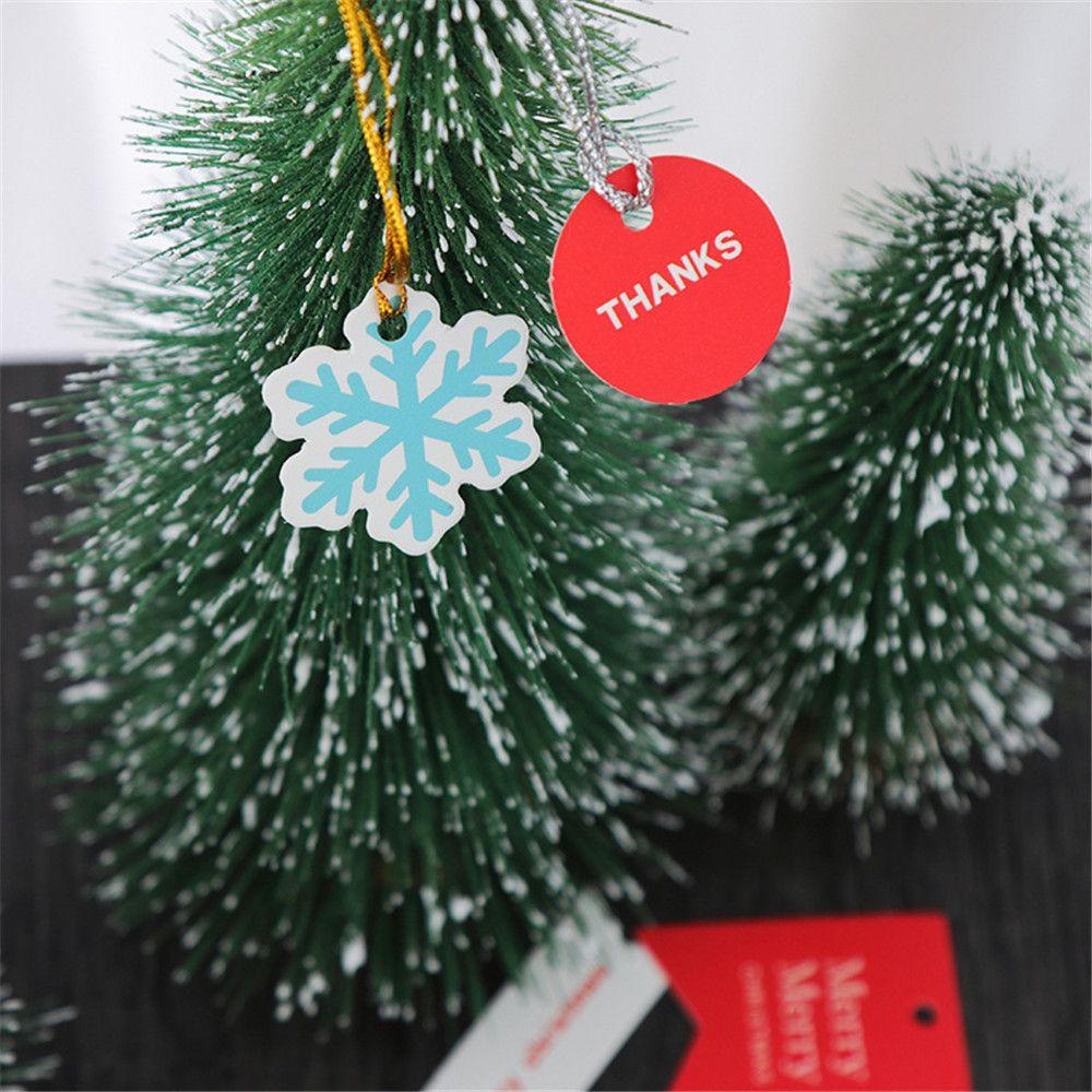 WATTLE Set 100 Miếng Dán Trang Trí Hộp Quà Giáng Sinh Hình Ngôi Sao &amp; Ông Già Noel Bằng Giấy Kraft