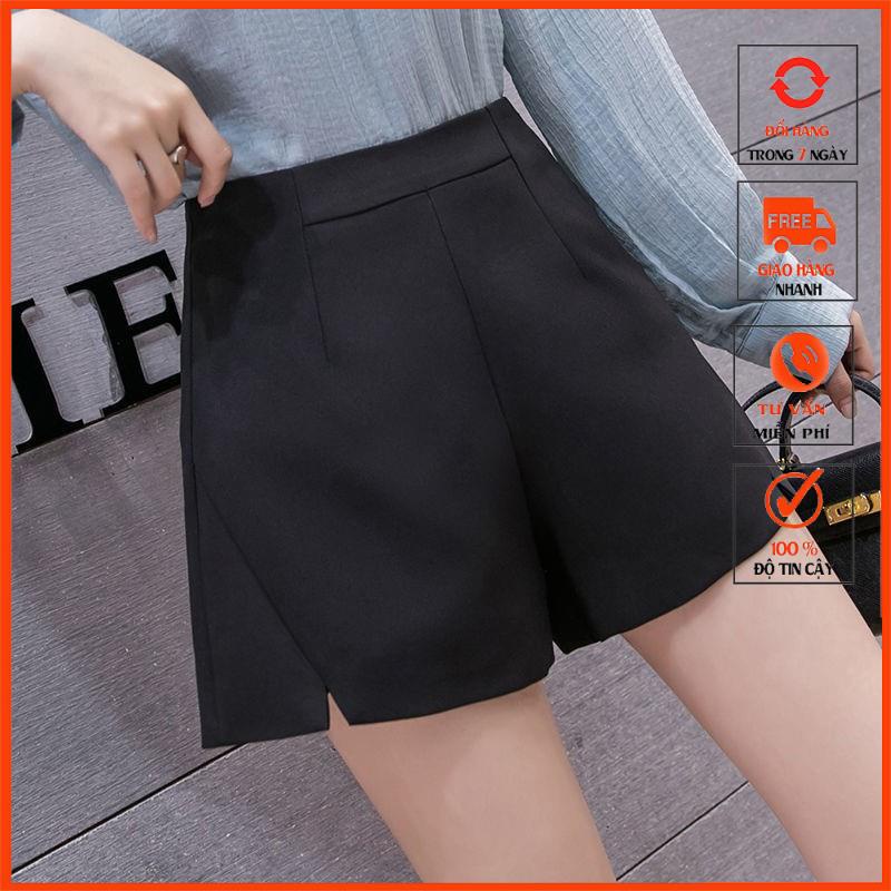 MẶC LÀ SANG quần short nữ, short đùi nữ cá tính sang chảnh phong cách hiện đại chất tuyết mưa mã 203XMTK