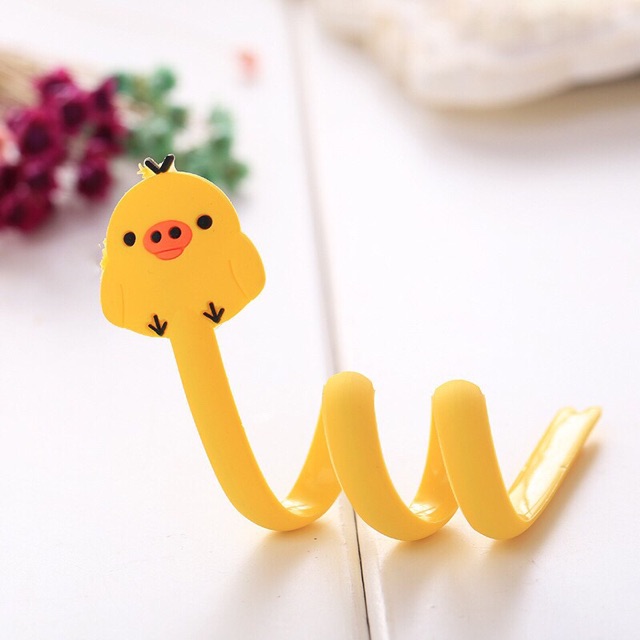 Dây Quấn Thu Gọn Cáp Sạc Hình Đầu Thú Kute | BigBuy360 - bigbuy360.vn